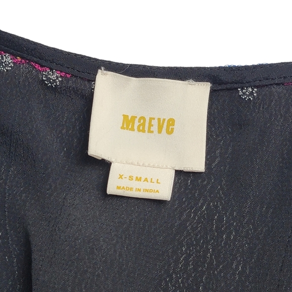 Maeve Carlotta Embroidered Sleeveless Blouse - Picture 5 of 12